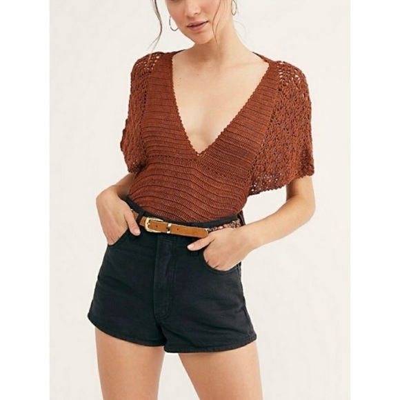 Levi's x Wellthread Ribcage Jean Shorts in Spring Tide Black 27 - Picture 1 of 10